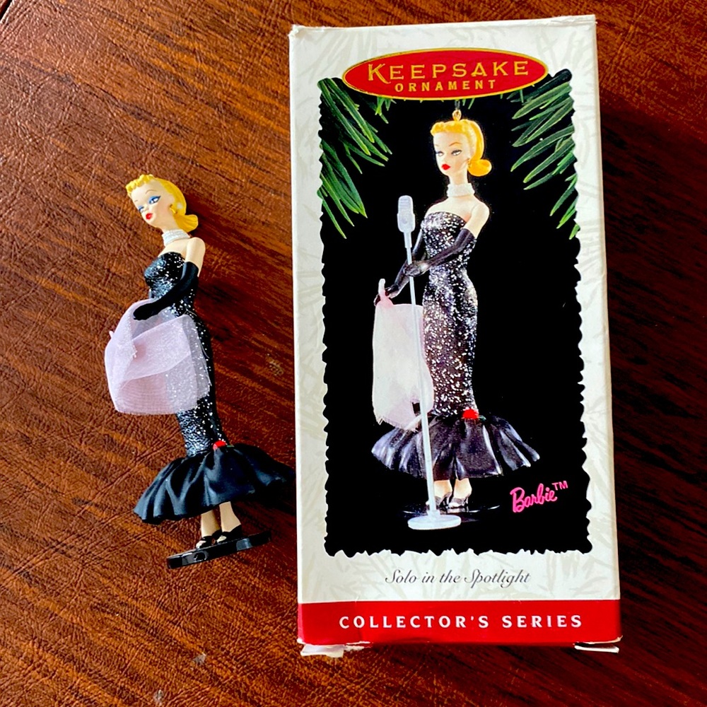 Hallmark Barbie Solo in the Spotlight Ornament.
